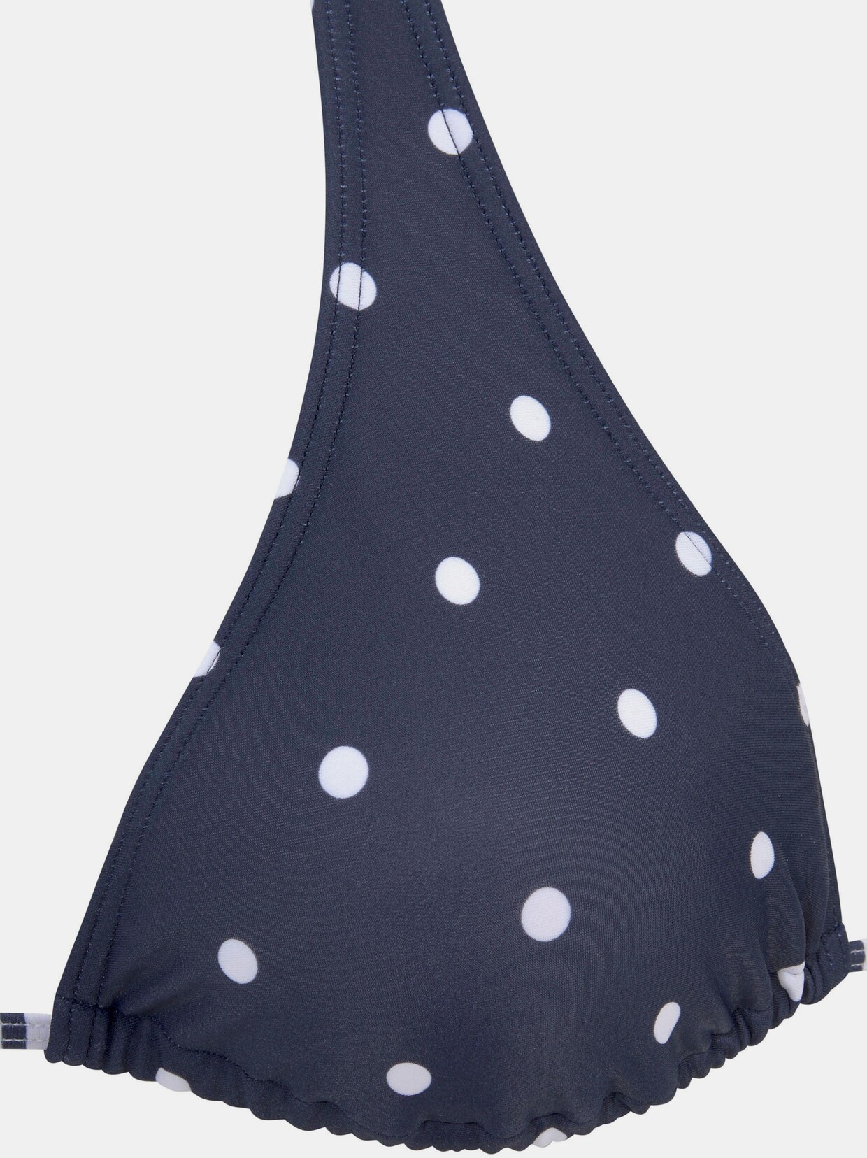 s.Oliver Triangel-Bikini-Top - marine-weiß
