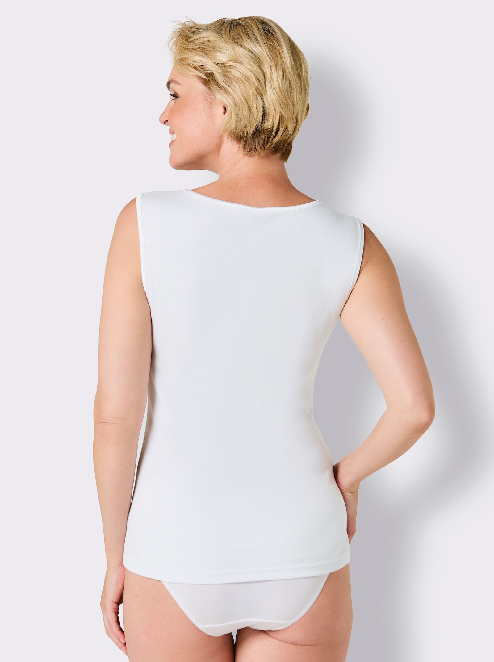 wäschepur Blazershirt - weiß