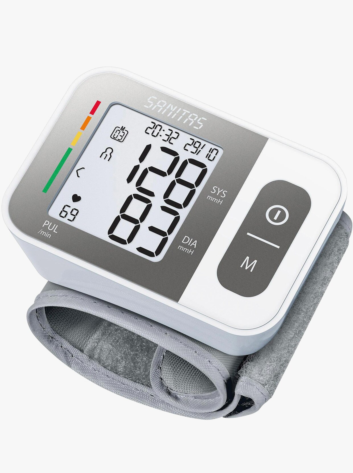 Handgelenk-Blutdruck-Messgerät - weiß