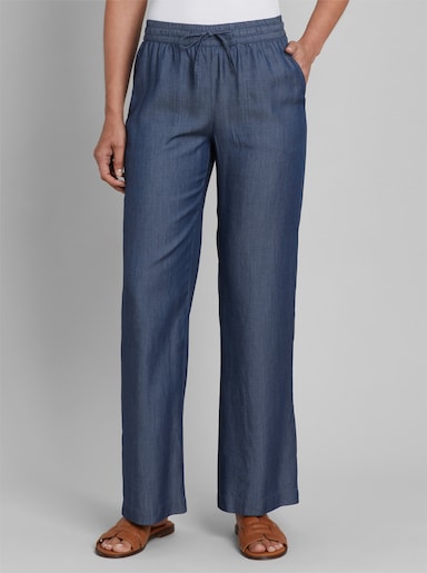 heine Hose in Jeans-Optik - dark blue