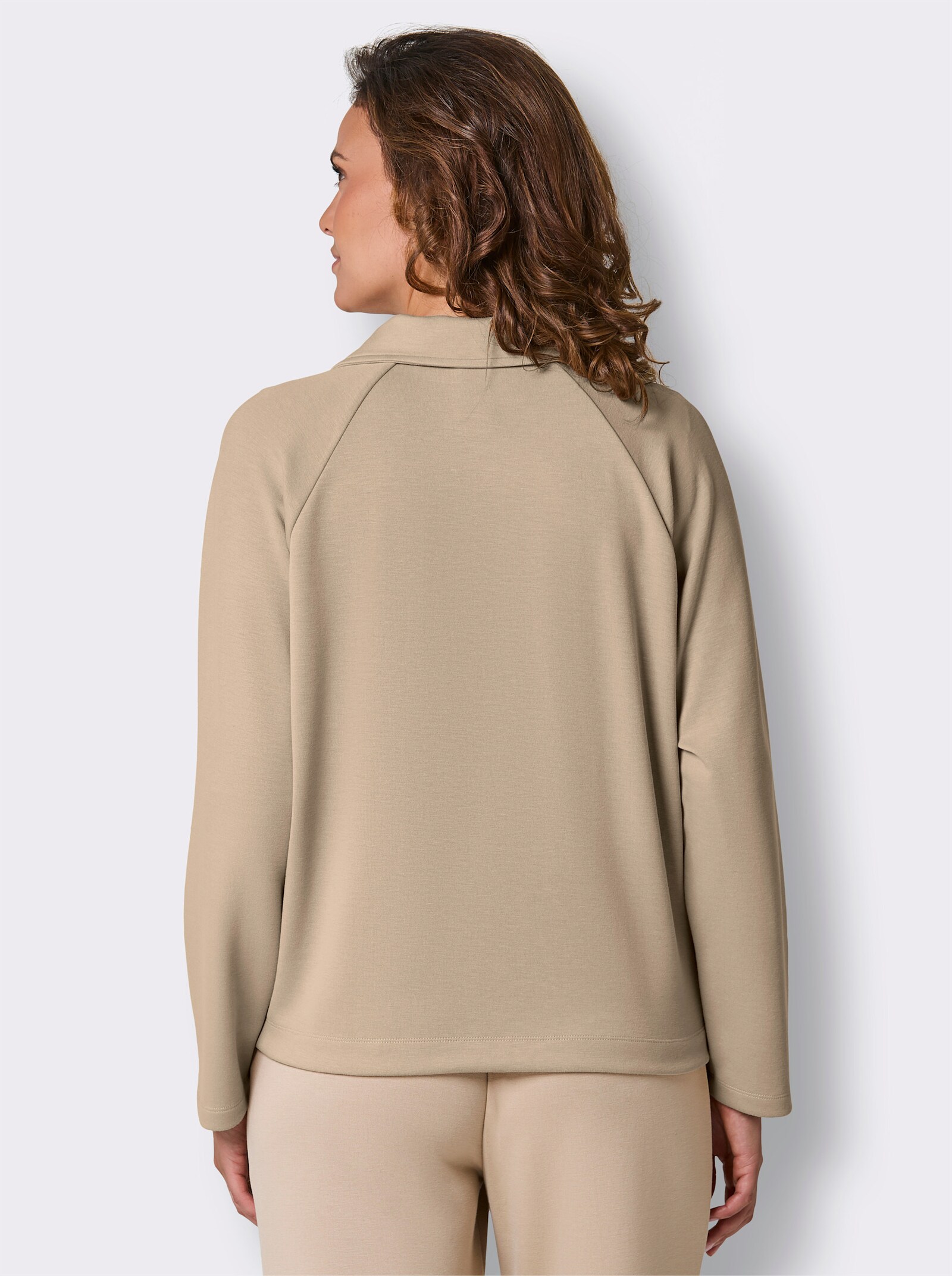 CREATION L PREMIUM Jacke mit Modal - beige