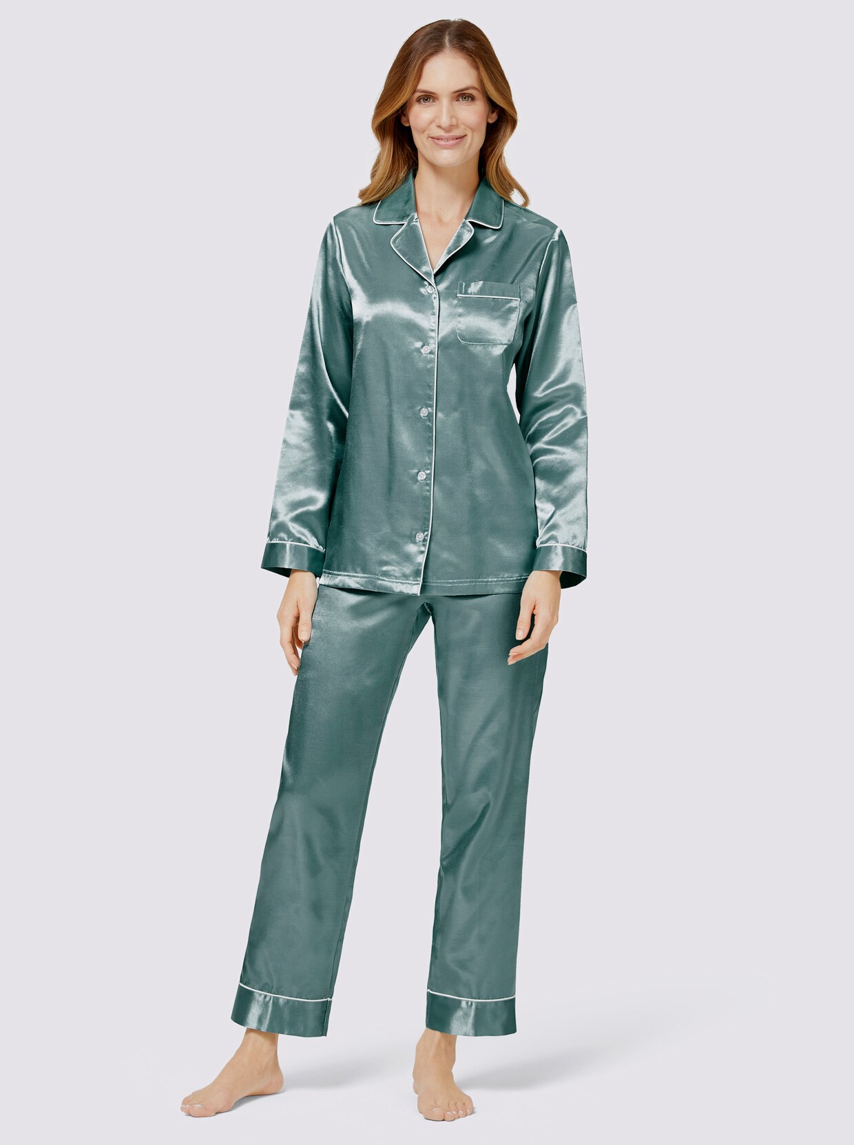 wäschepur Pyjama - salbei