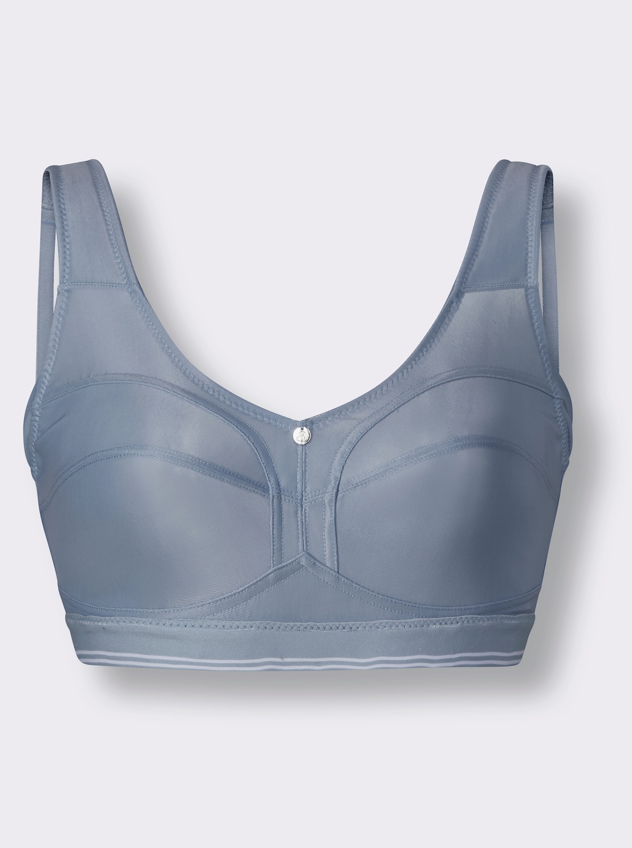 wäschepur Soutien-gorge large sans armatures - bleu