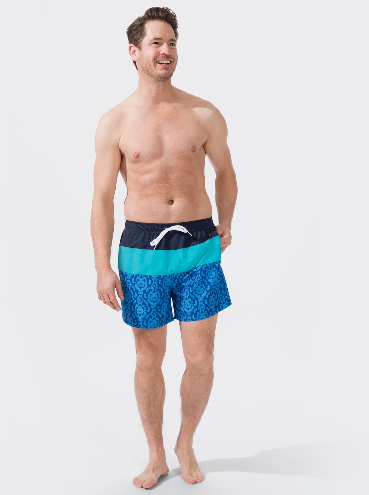 feel good Badeshorts - marine-türkis