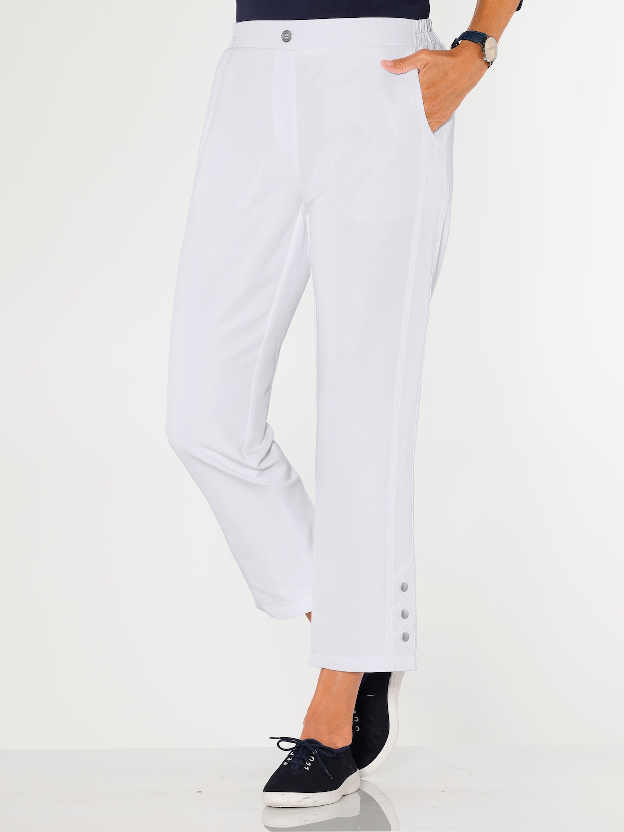 7/8-Hose - weiß