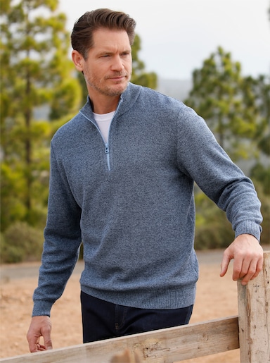 Catamaran Pullover - donkerblauw gemêleerd