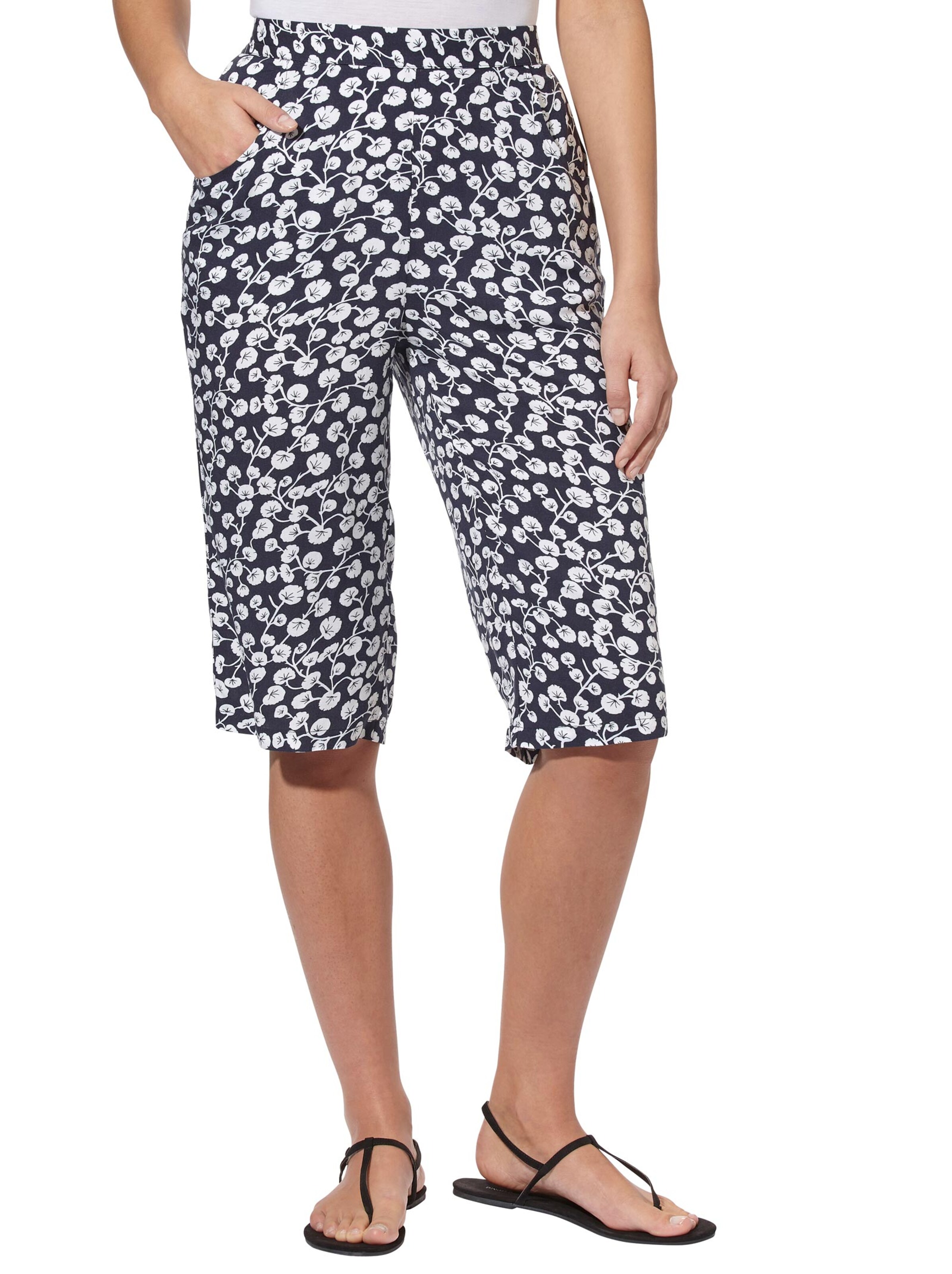 Hose - marine-bedruckt