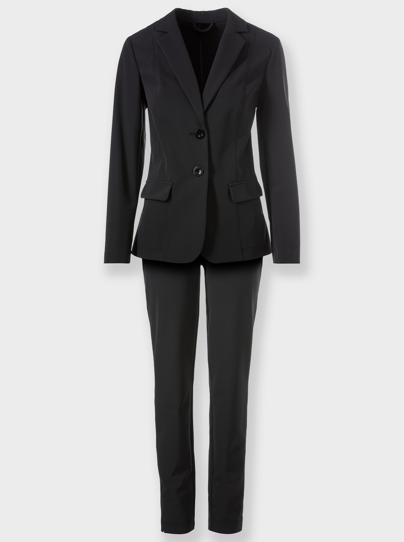 heine Hosenanzug mit breitem Rundum-Dehnbund - schwarz