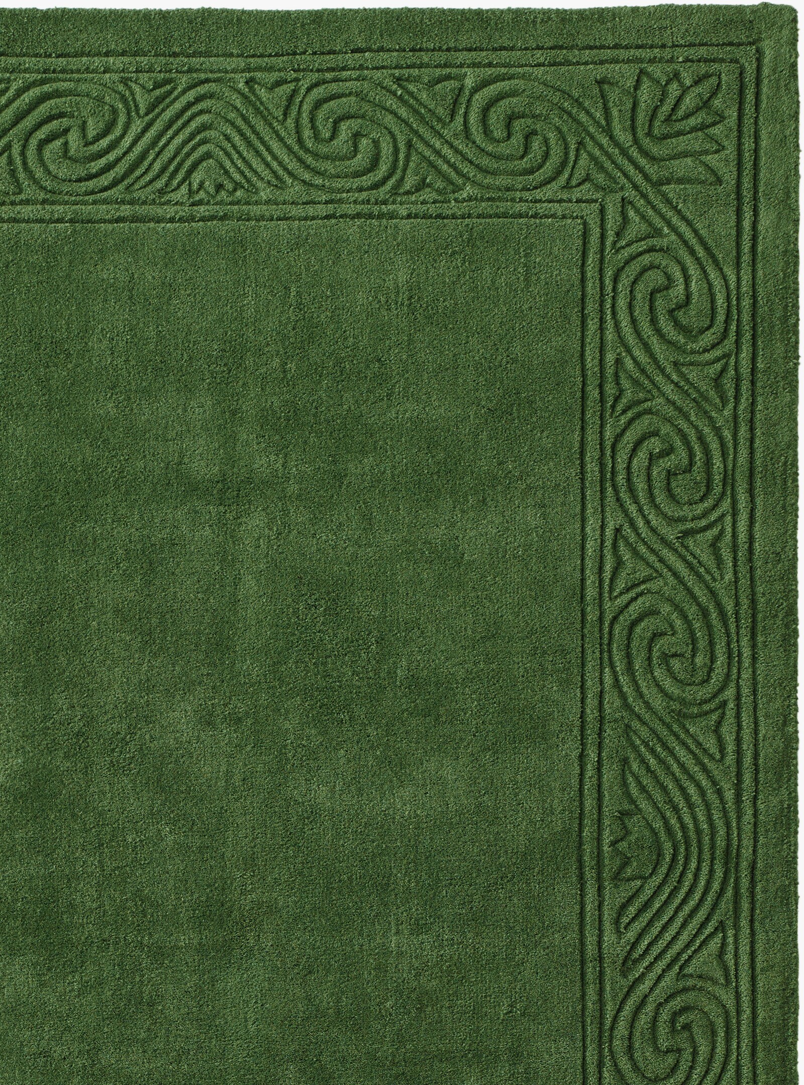 heine home Hochflorteppich - grün