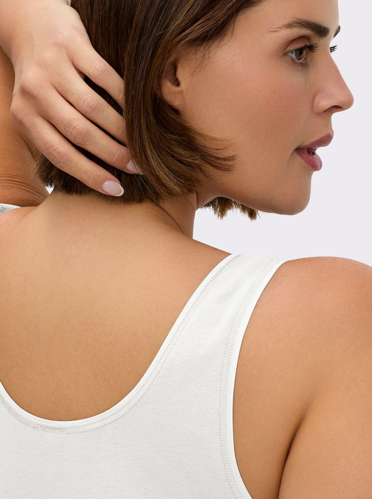 wäschepur Bustier mit doppeltem Softbund - camel + champagner