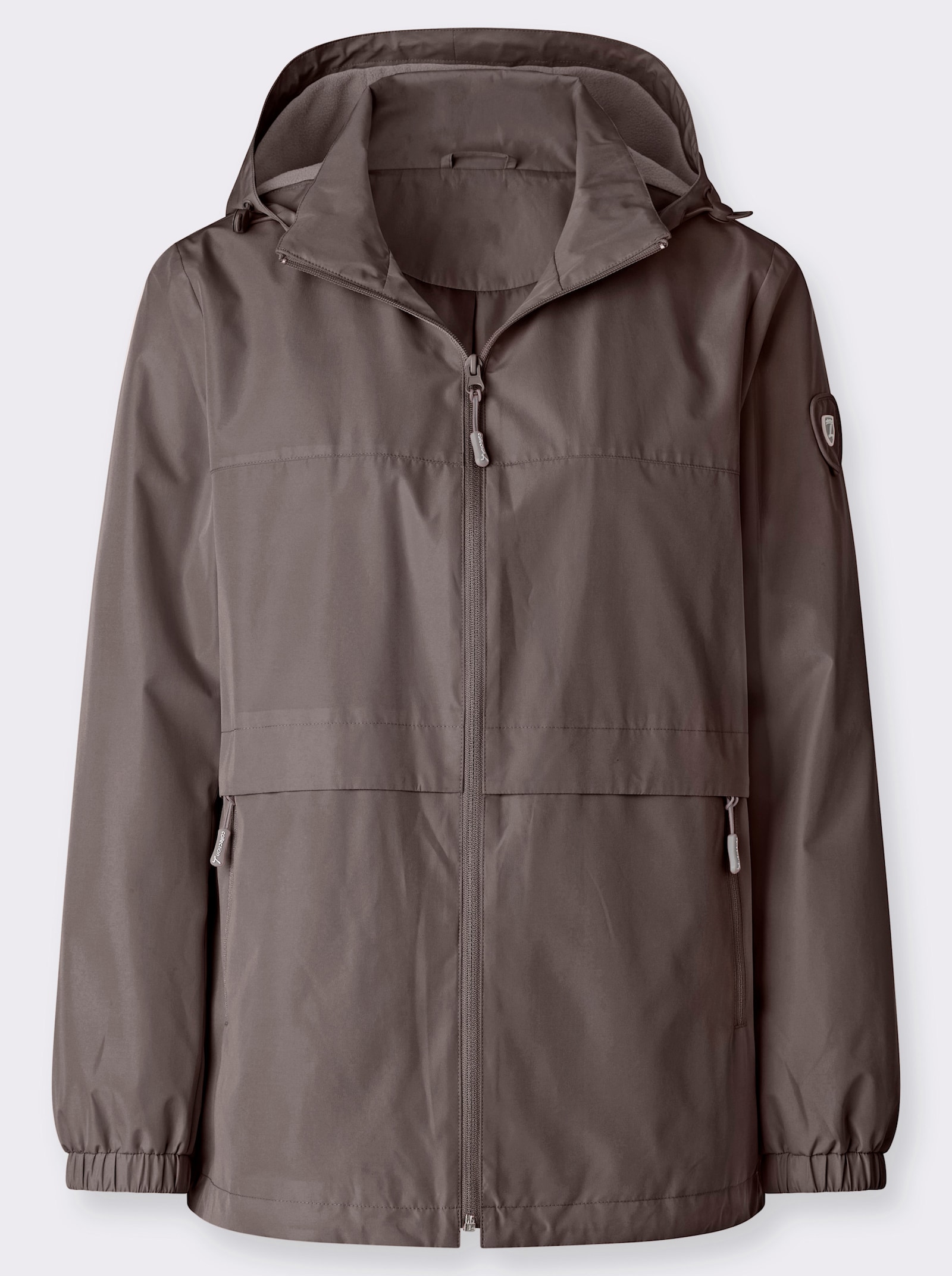 Outdoorjacke für die Übergangszeit - dunkeltaupe