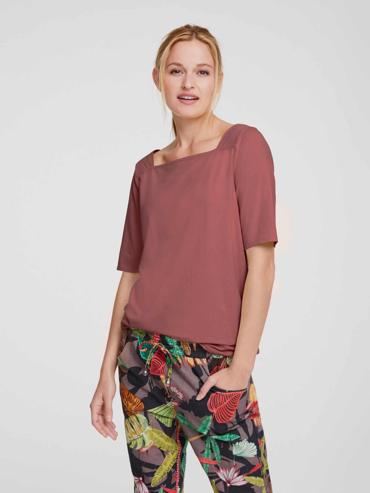 heine Shirt - marsala