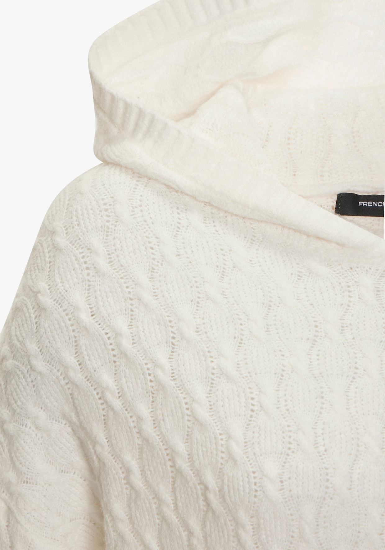 French Connection Kapuzenpullover - creme