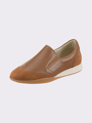 heine Slipper - cognac