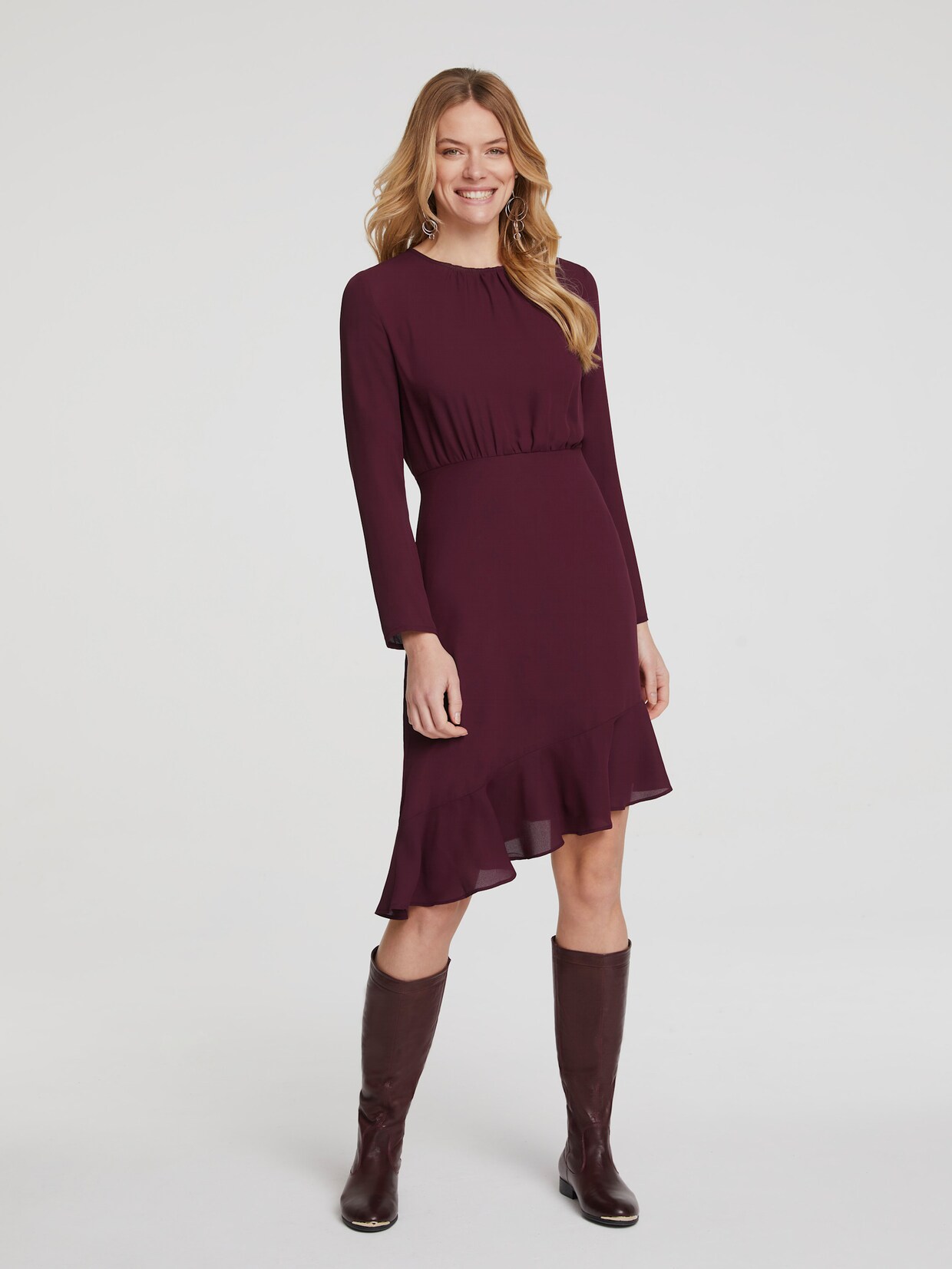 heine Kleid - bordeaux
