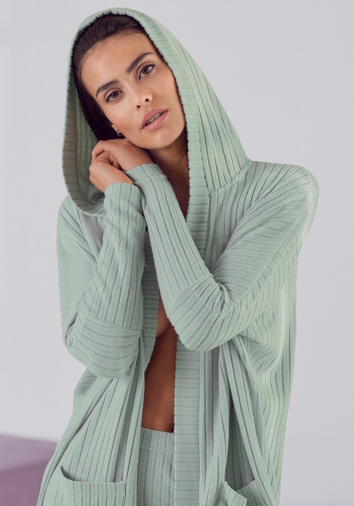 s.Oliver Longstrickjacke - mint