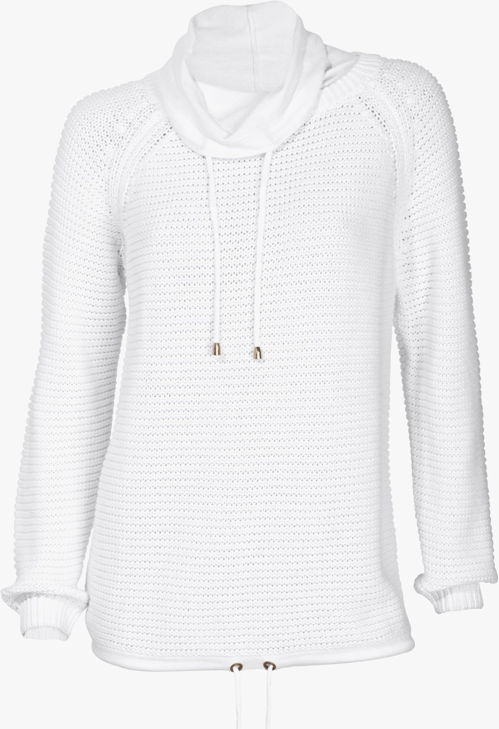 heine Troyer mit Raglanärmeln - weiß