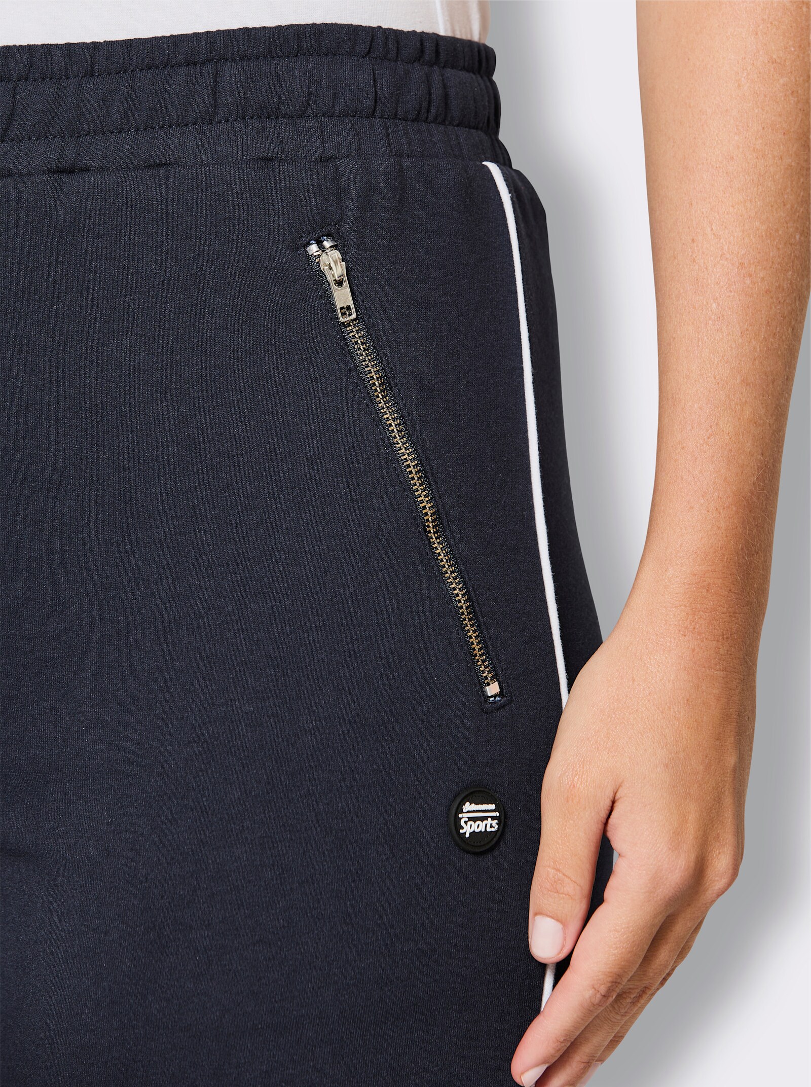 Catamaran Sports Freizeithose mit Rippbündchen - marine