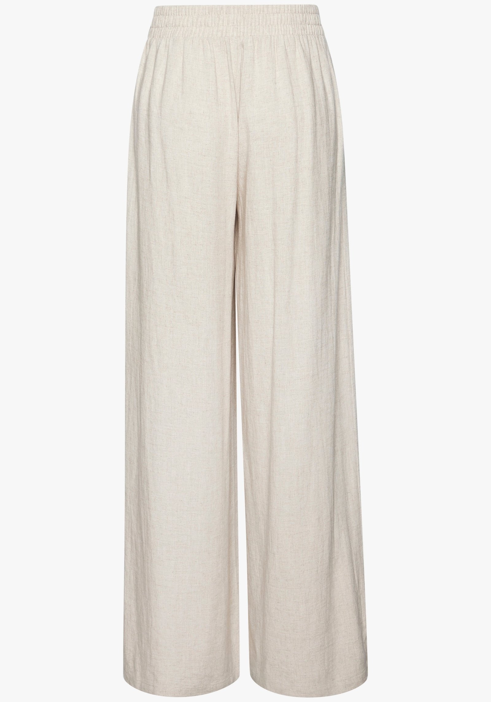 French Connection Pantalon en lin - beige chiné