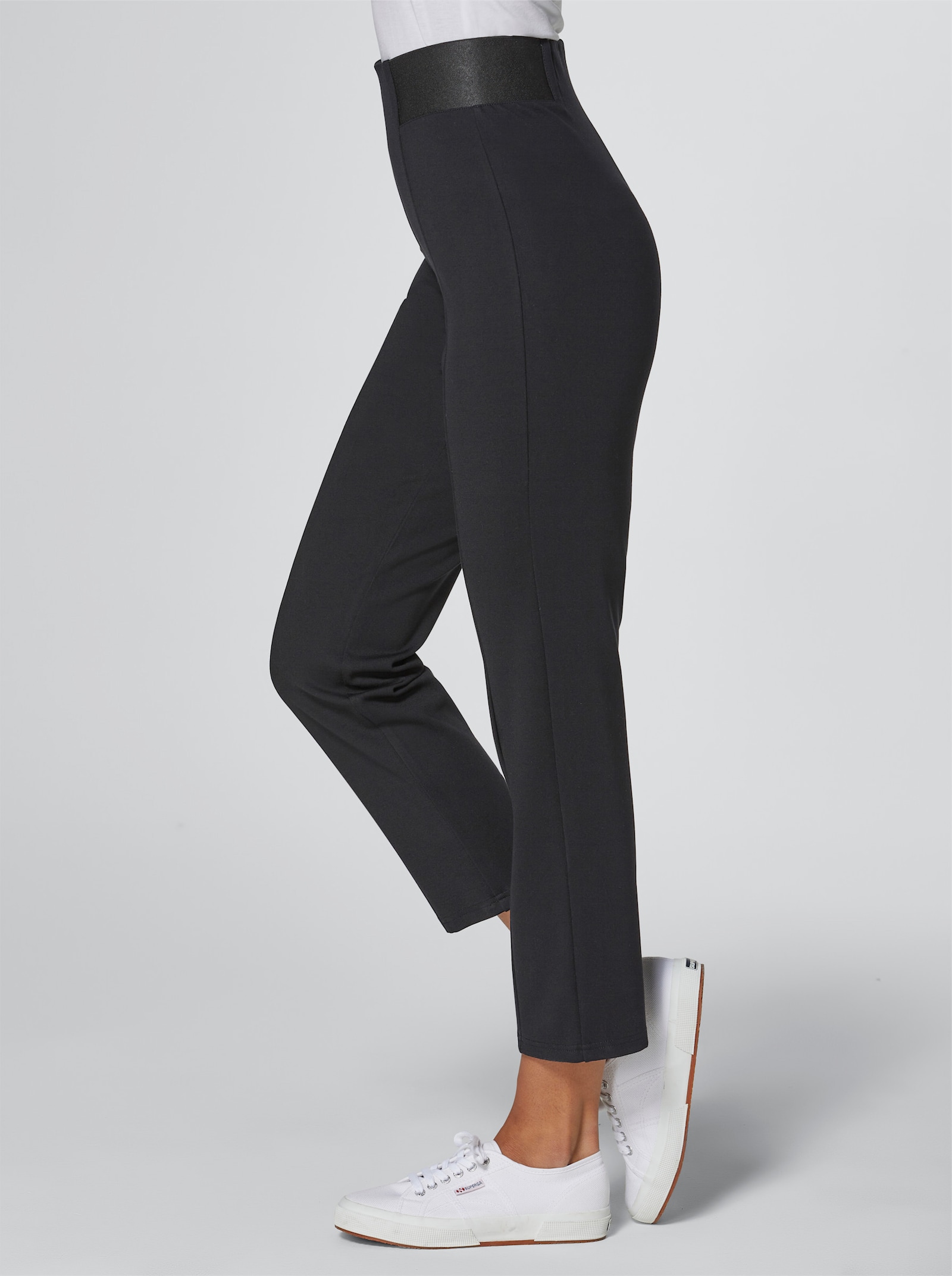 Catamaran Sports Broek met 'buik weg'-effect - zwart