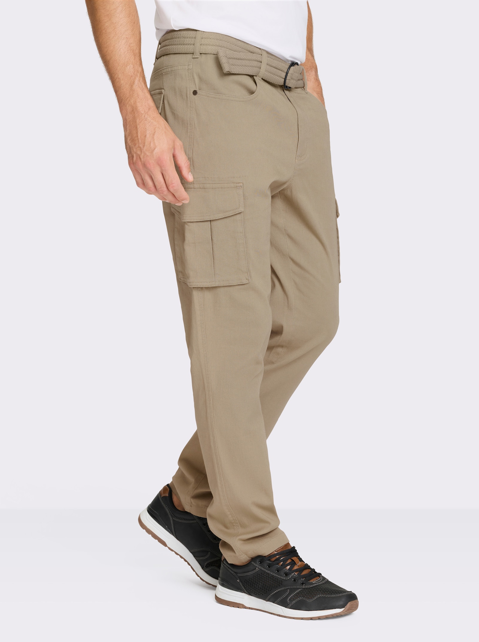 Catamaran Cargohose mit Klettverschluss-Taschen - schlamm