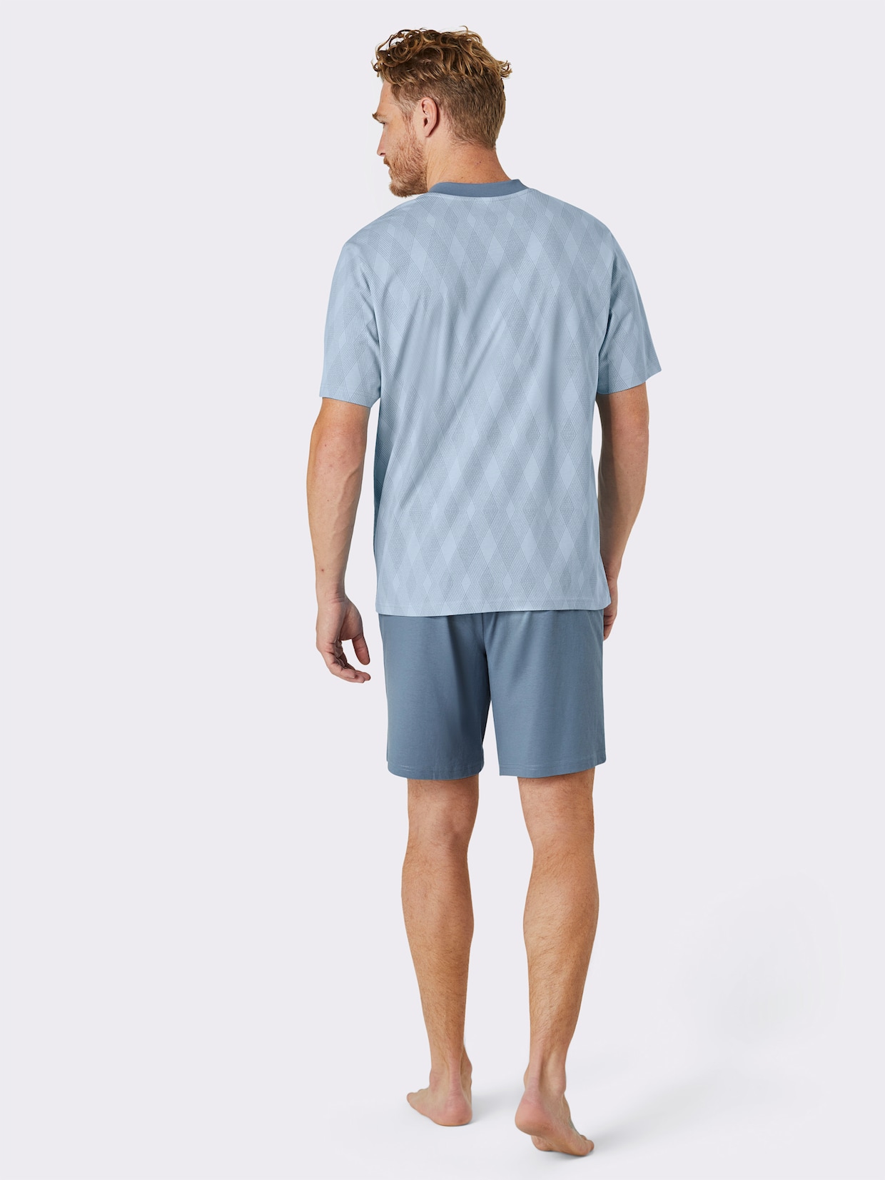 KINGsCLUB Shortys - mint + blau