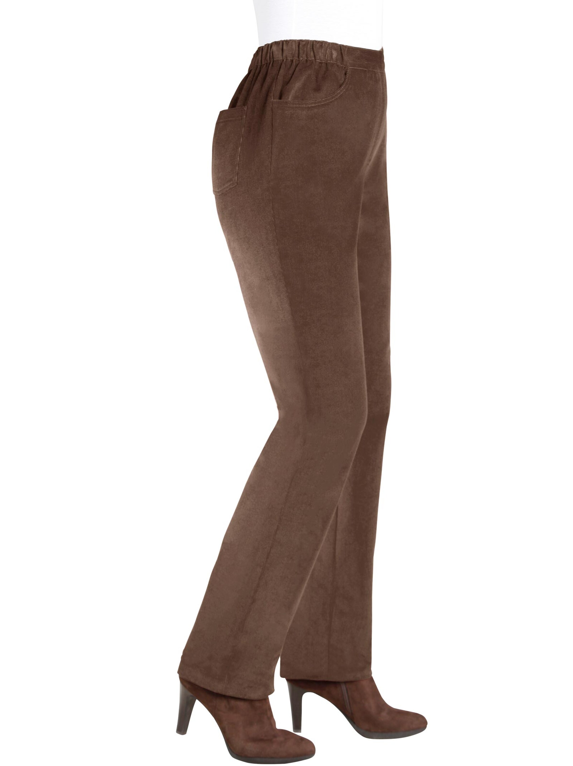Cord-Hose - taupe