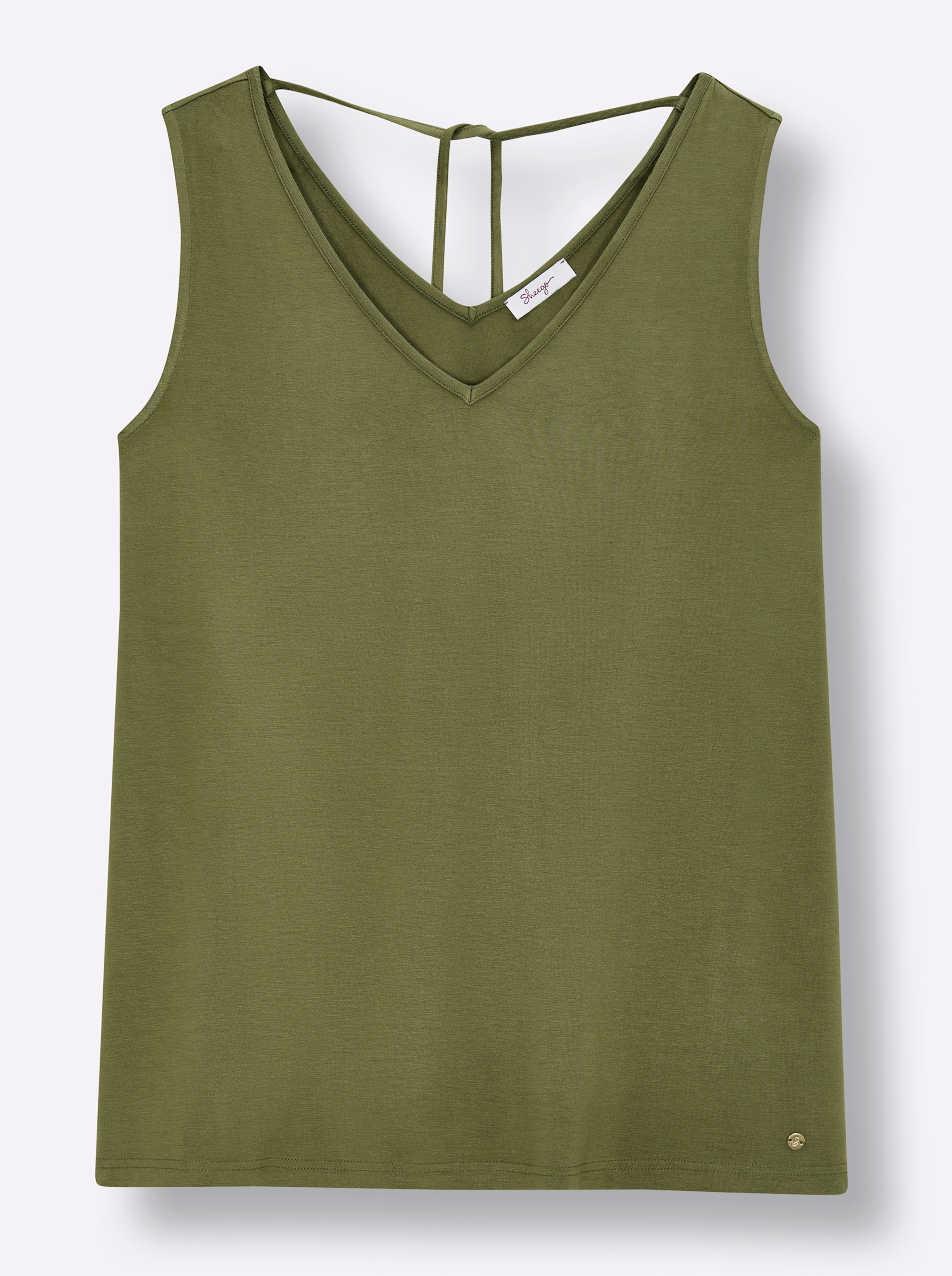 Oliv Shirttop - Bild 3