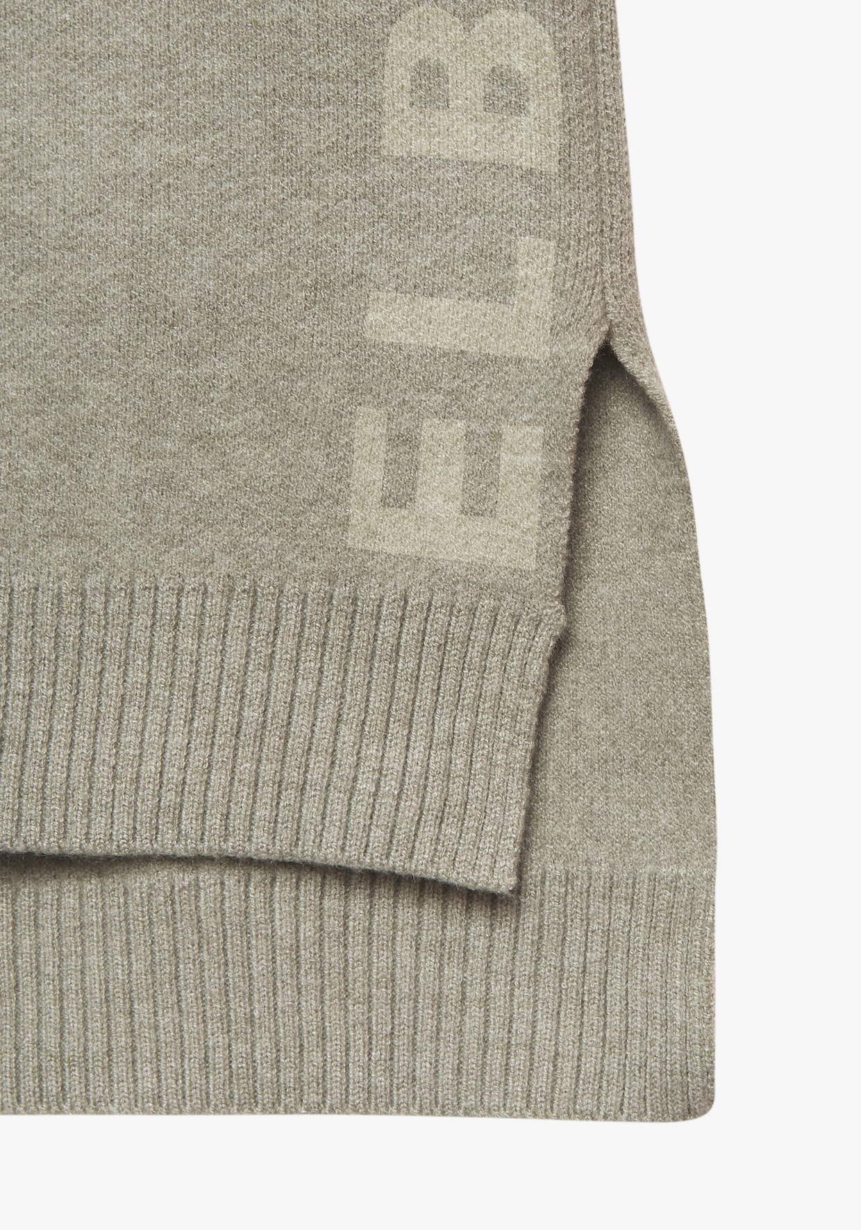 Elbsand Sweater - olive chiné