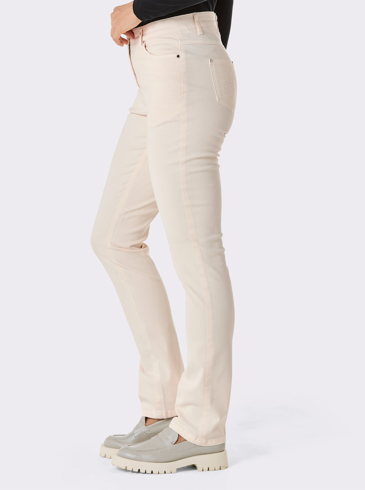 CREATION L PREMIUM 5-Pocket-Jeans - champagner