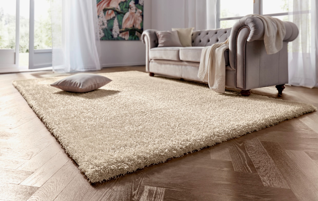 heine home Tapis à poils Longs - crème