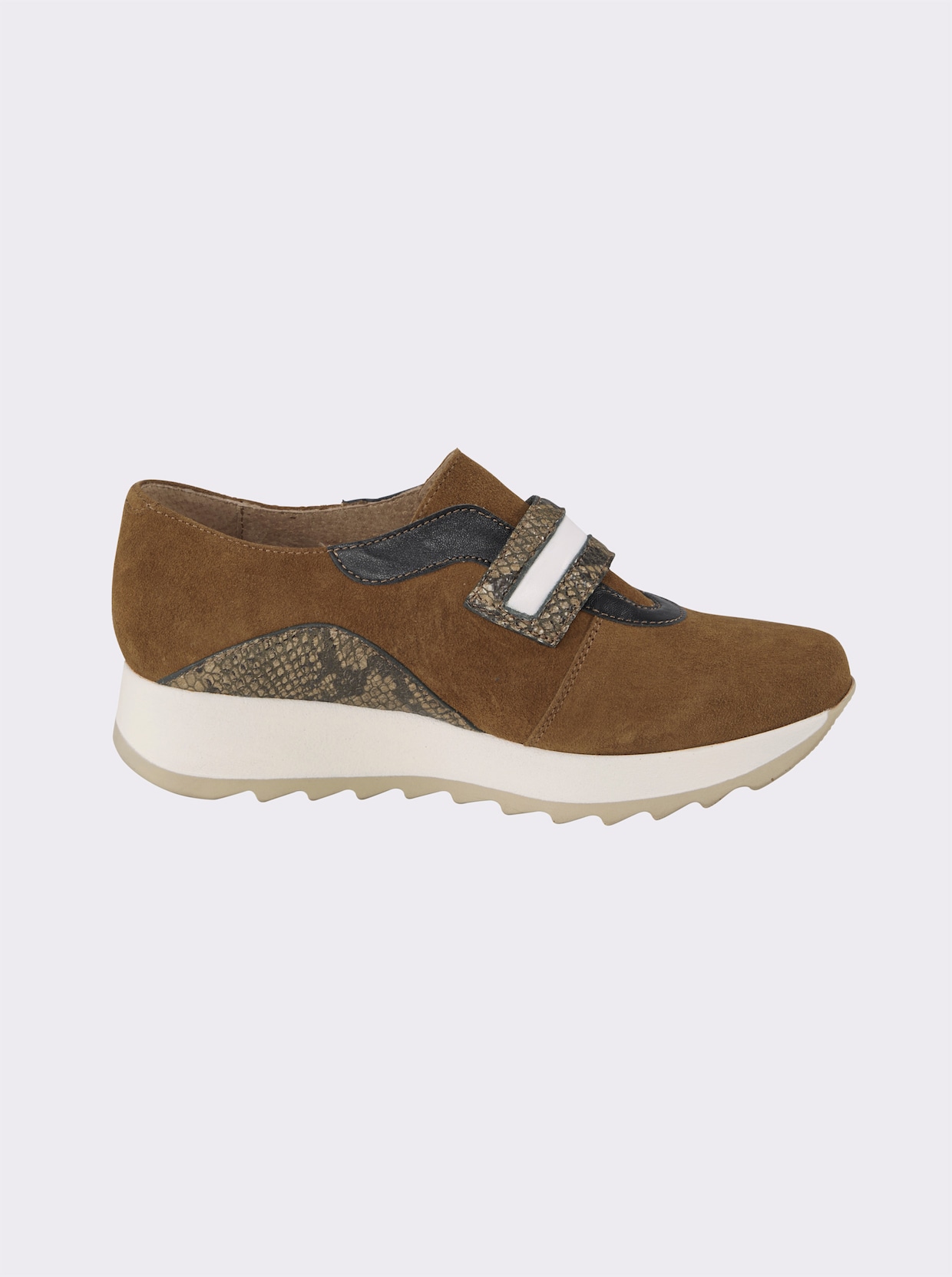 heine Sneakers - ambre-noir-serpent