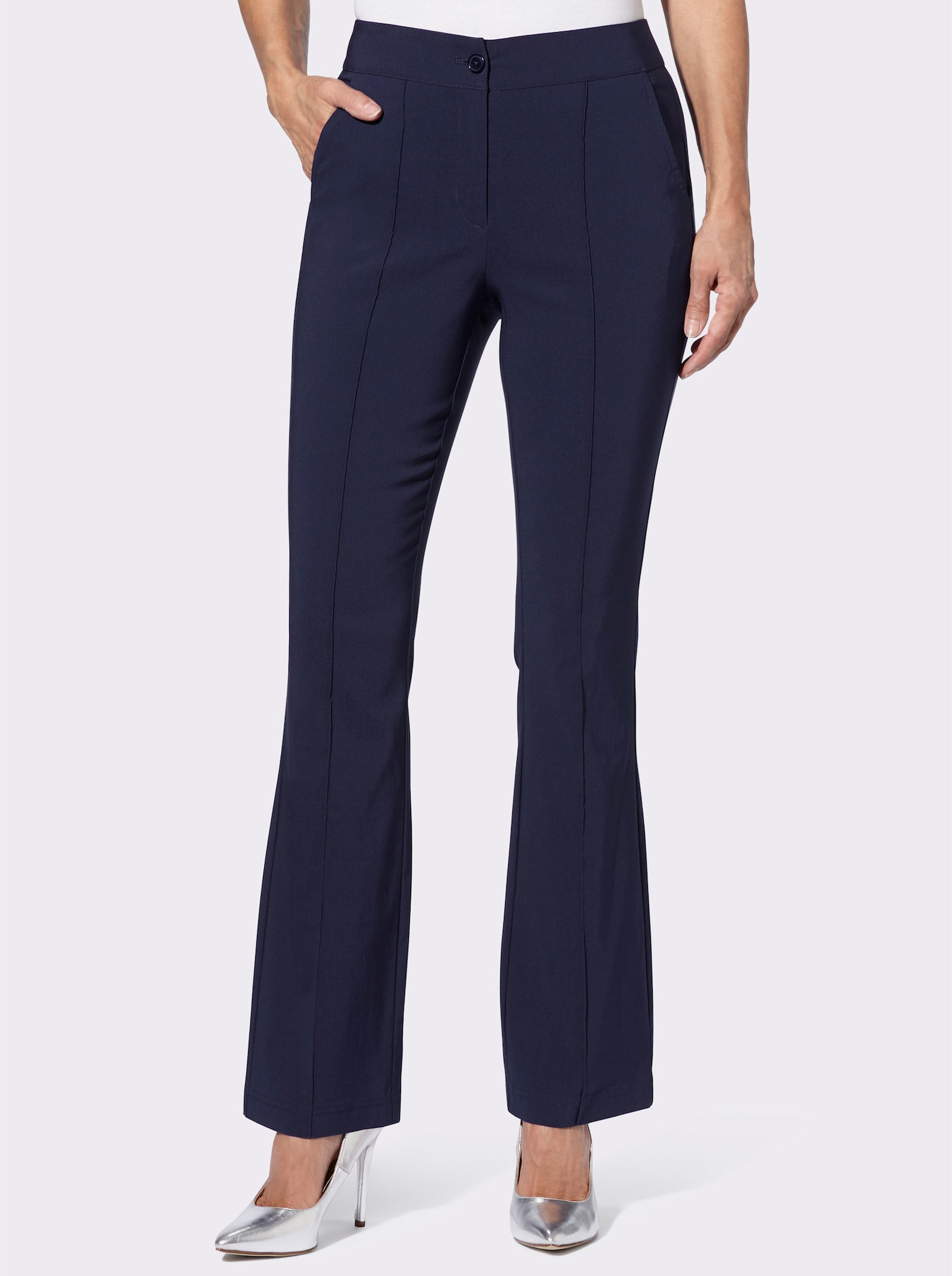 Bengalinhose leicht ausgestellte Form - marine