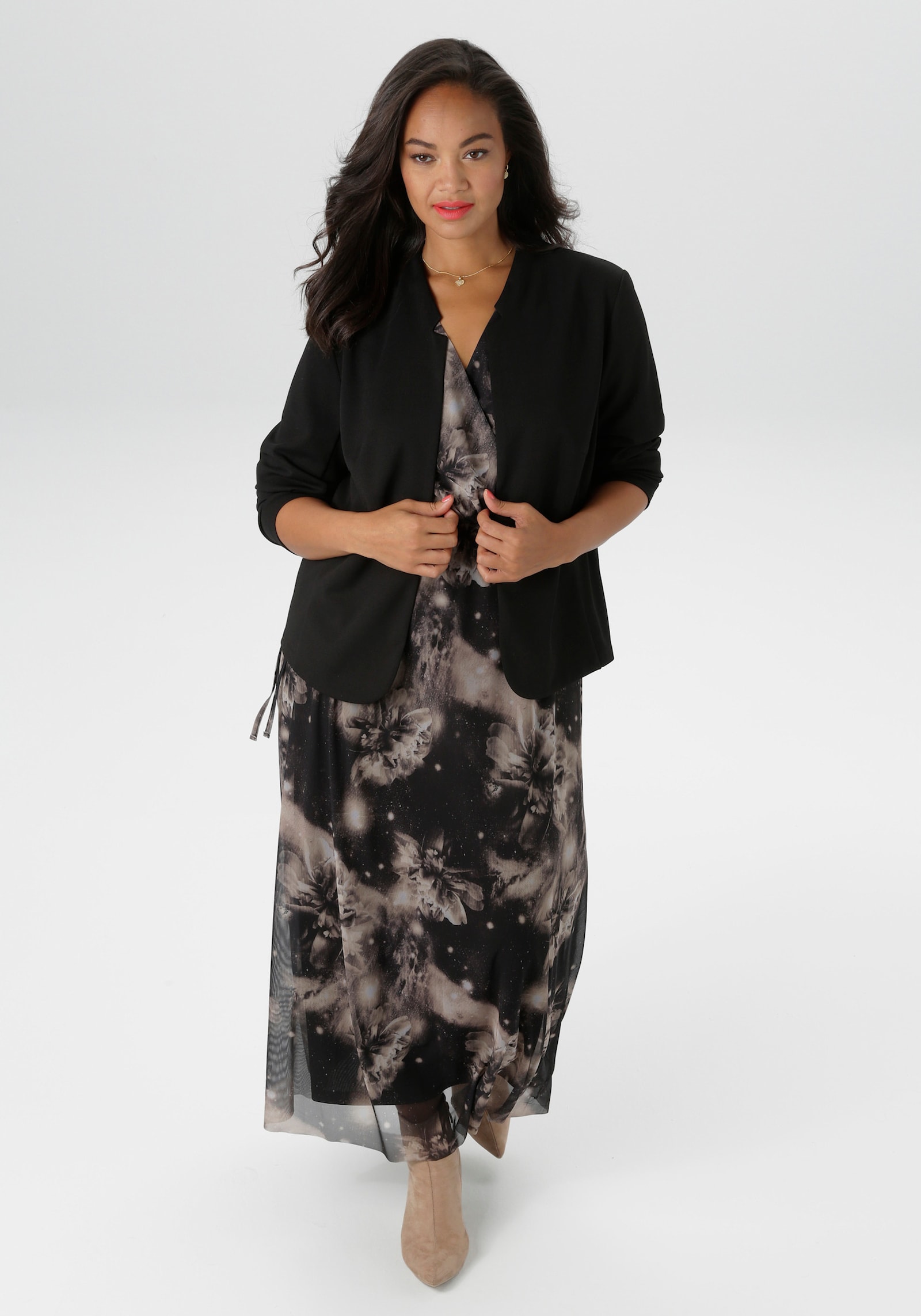 Aniston PLUS Boleroblazer - schwarz