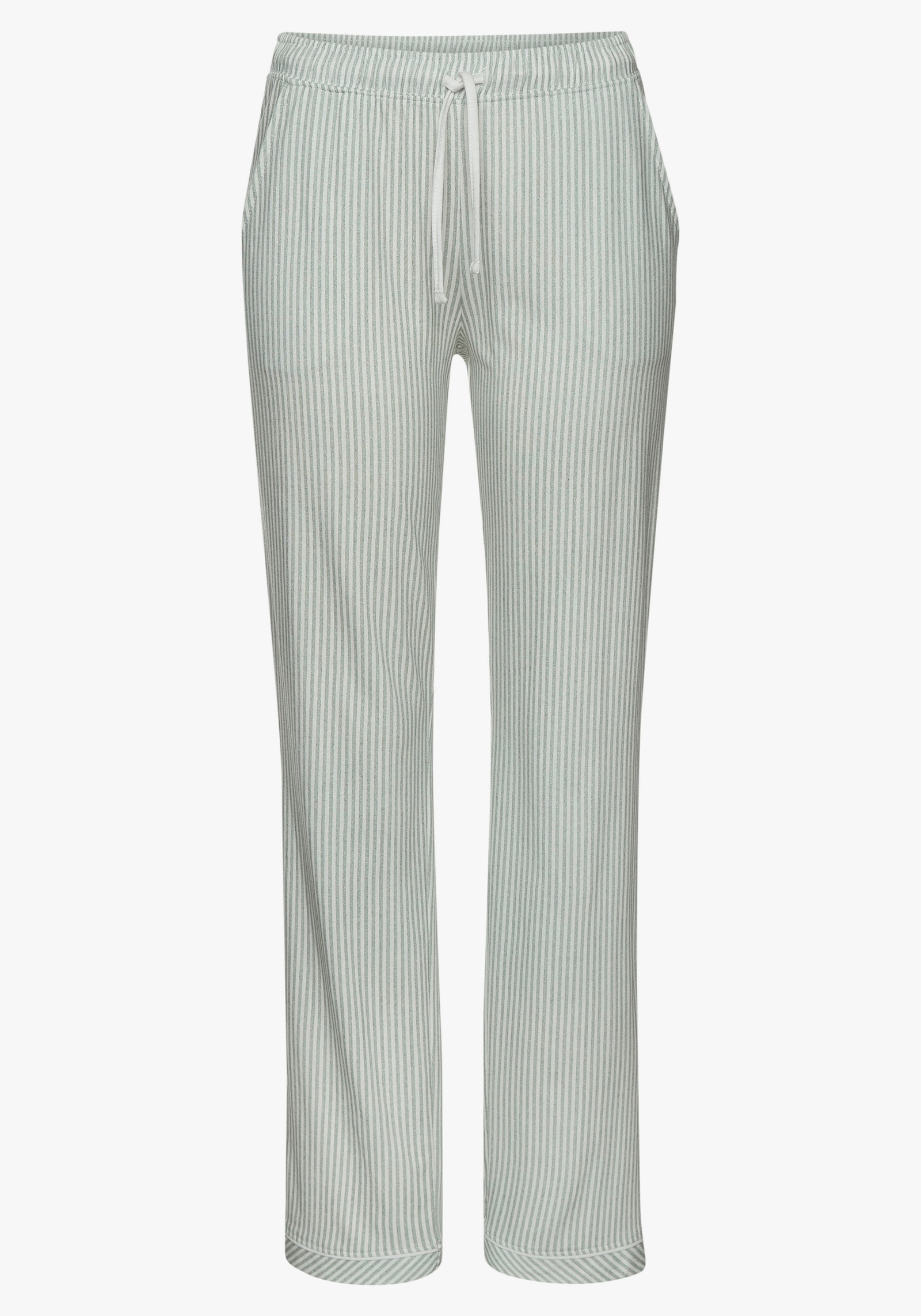 s.Oliver Bas de pyjama - vert à rayures